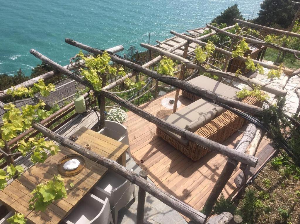 Refuge Uwabio Organic Vineyard Cinqueterre Villa Riomaggiore Kültér fotó