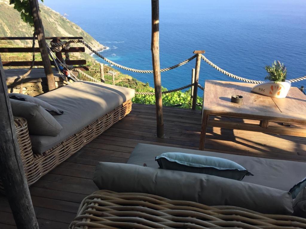 Refuge Uwabio Organic Vineyard Cinqueterre Villa Riomaggiore Kültér fotó