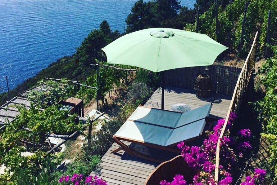 Refuge Uwabio Organic Vineyard Cinqueterre Villa Riomaggiore Kültér fotó