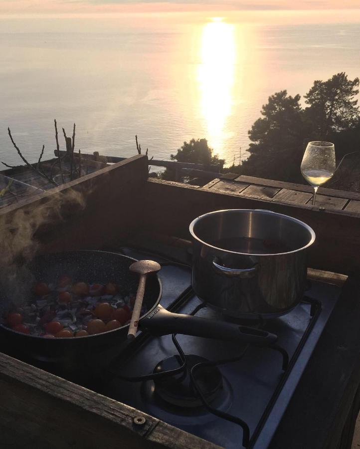 Refuge Uwabio Organic Vineyard Cinqueterre Villa Riomaggiore Kültér fotó