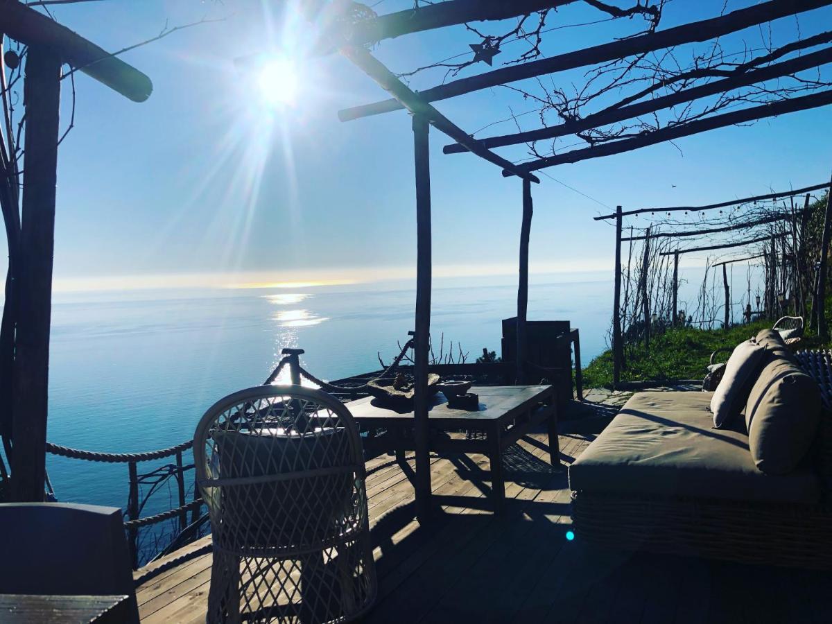 Refuge Uwabio Organic Vineyard Cinqueterre Villa Riomaggiore Kültér fotó