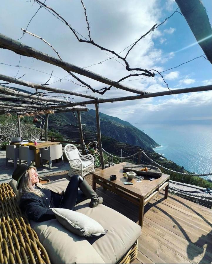 Refuge Uwabio Organic Vineyard Cinqueterre Villa Riomaggiore Kültér fotó
