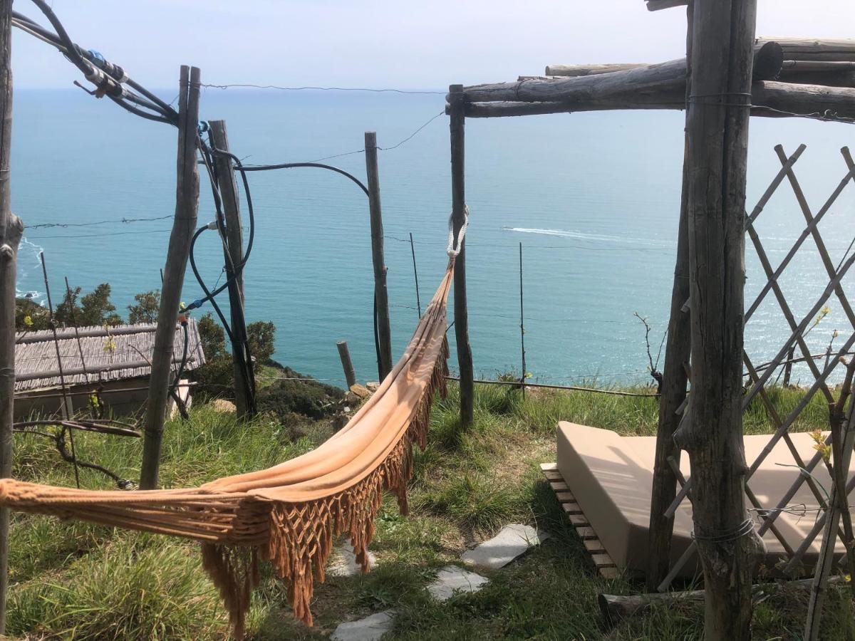 Refuge Uwabio Organic Vineyard Cinqueterre Villa Riomaggiore Kültér fotó