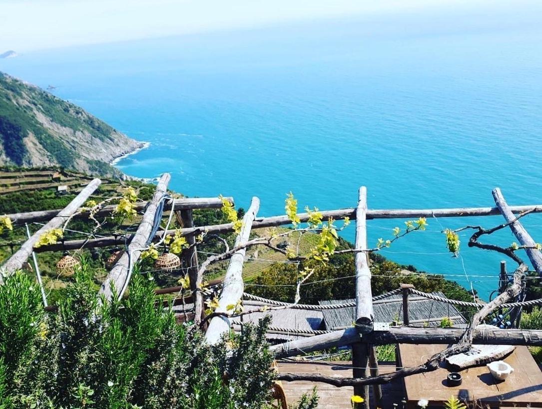 Refuge Uwabio Organic Vineyard Cinqueterre Villa Riomaggiore Kültér fotó