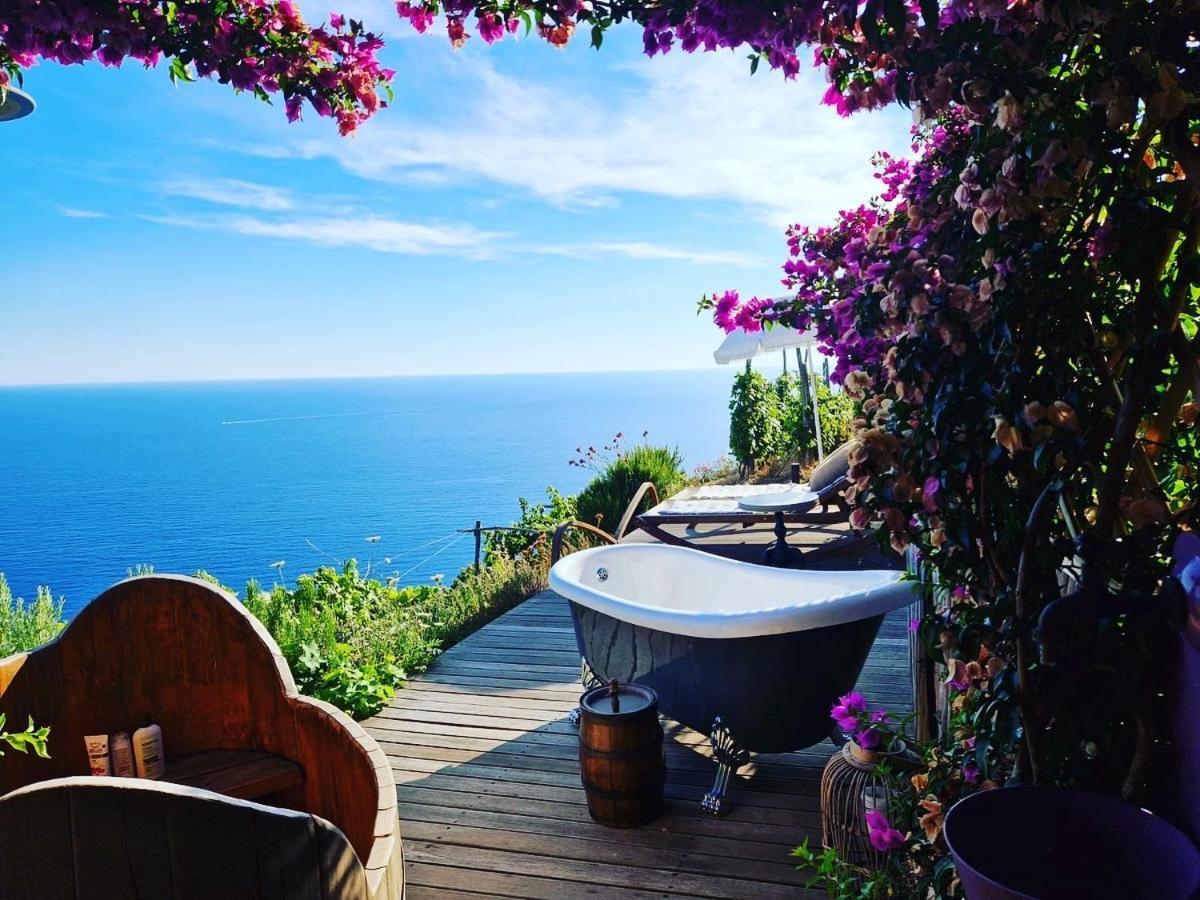 Refuge Uwabio Organic Vineyard Cinqueterre Villa Riomaggiore Kültér fotó