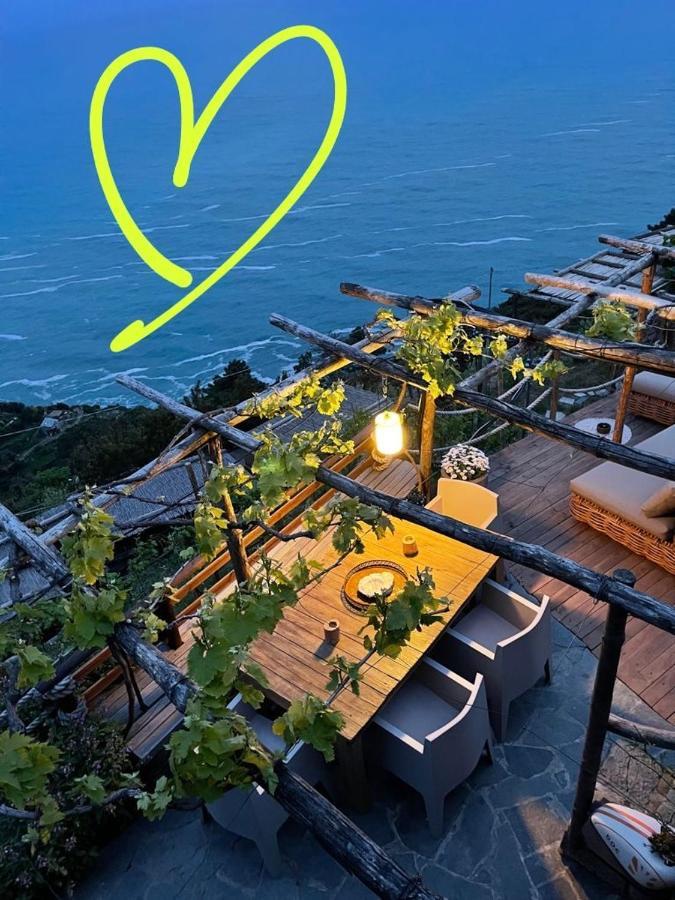 Refuge Uwabio Organic Vineyard Cinqueterre Villa Riomaggiore Kültér fotó