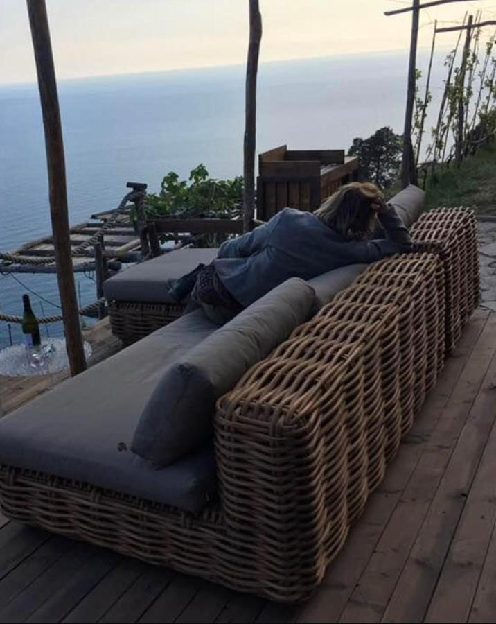 Refuge Uwabio Organic Vineyard Cinqueterre Villa Riomaggiore Kültér fotó