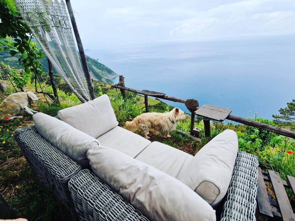 Refuge Uwabio Organic Vineyard Cinqueterre Villa Riomaggiore Kültér fotó