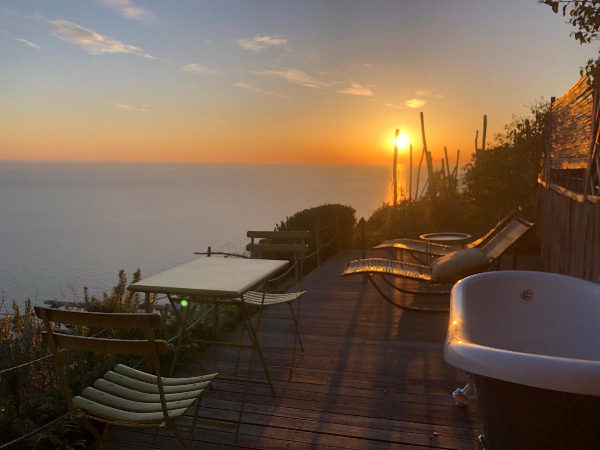 Refuge Uwabio Organic Vineyard Cinqueterre Villa Riomaggiore Kültér fotó